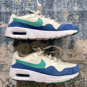Nike Women Air Max SC Sail / Neptune Green Game Royal Shoes Size 6.5